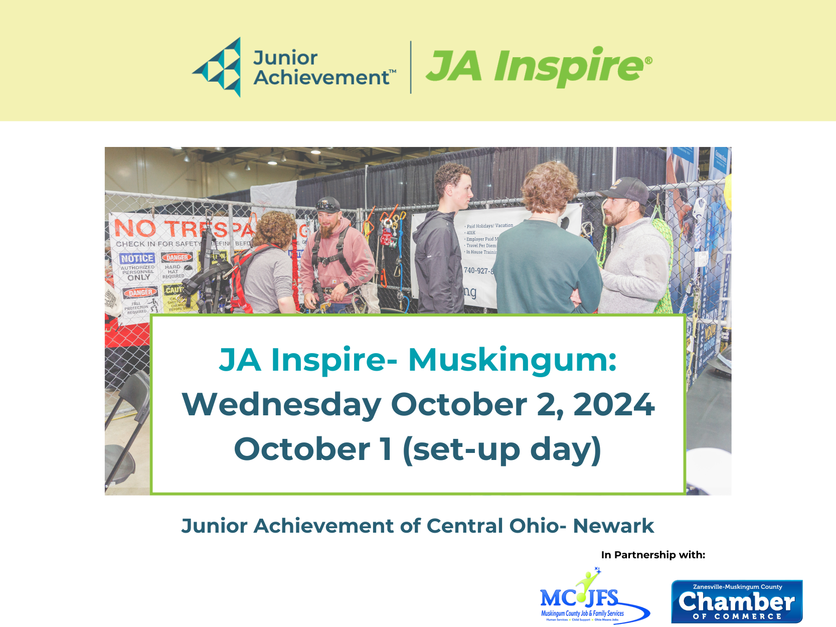 JA Inspire Career Fair- Muskingum County 2024